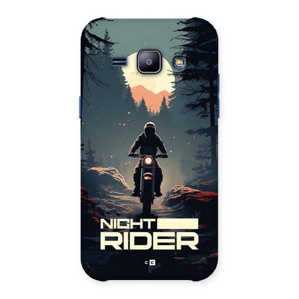 Night Rider Back Case for Galaxy J1