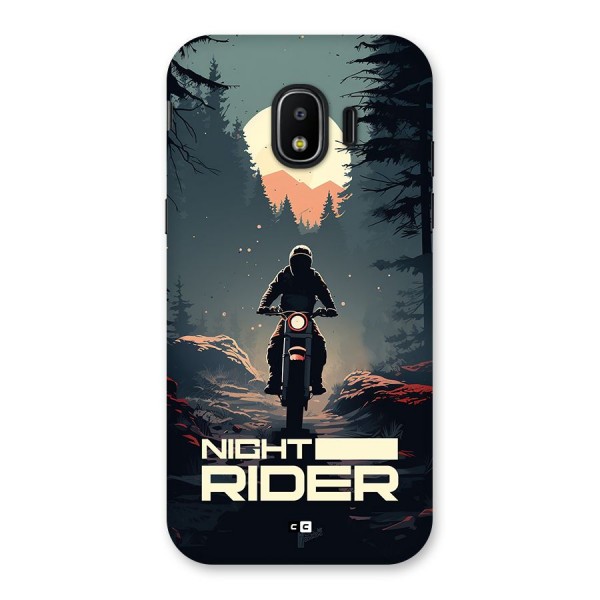 Night Rider Back Case for Galaxy J2 Pro 2018