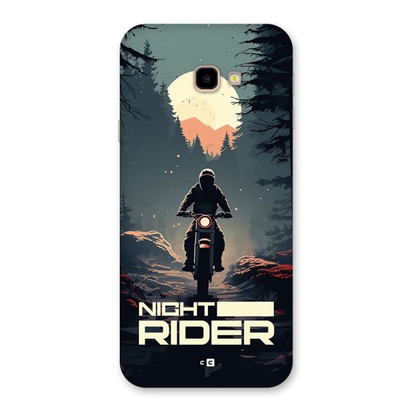 Night Rider Back Case for Galaxy J4 Plus