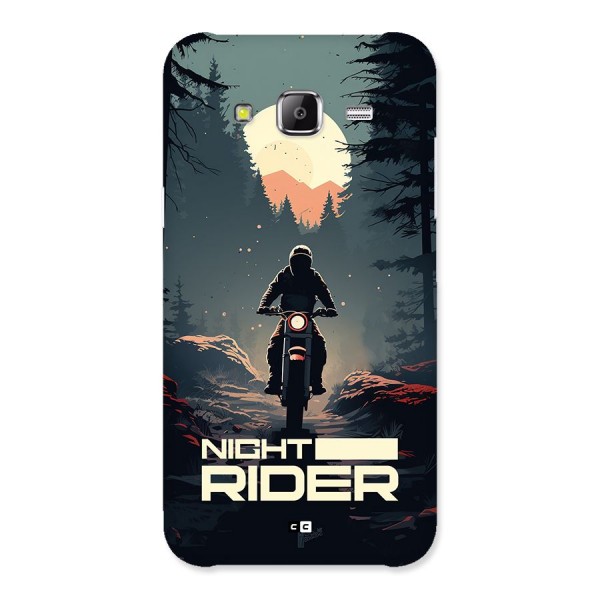 Night Rider Back Case for Galaxy J5