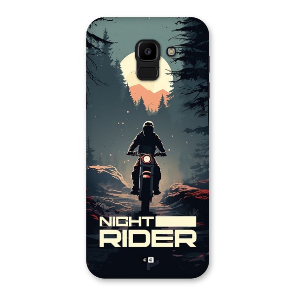 Night Rider Back Case for Galaxy J6