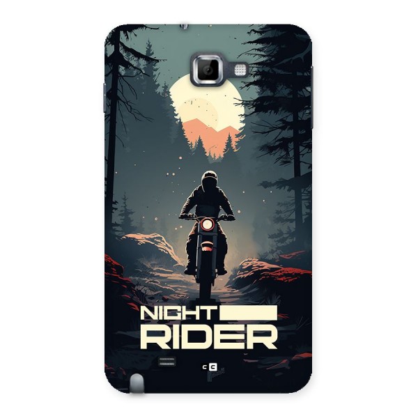 Night Rider Back Case for Galaxy Note