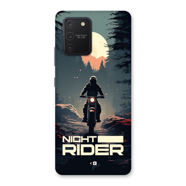 Night Rider Back Case for Galaxy S10 Lite