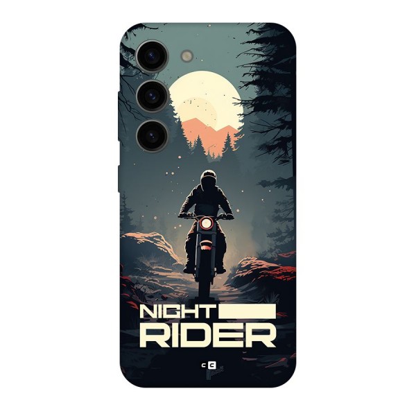 Night Rider Back Case for Galaxy S23