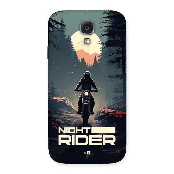 Night Rider Back Case for Galaxy S4