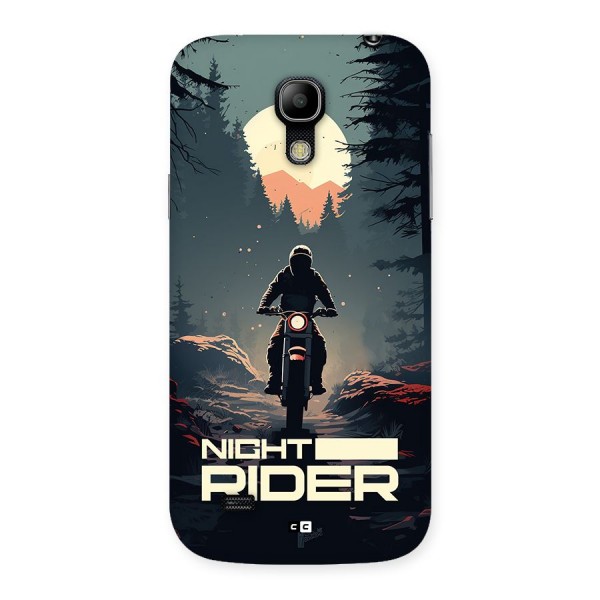 Night Rider Back Case for Galaxy S4 Mini