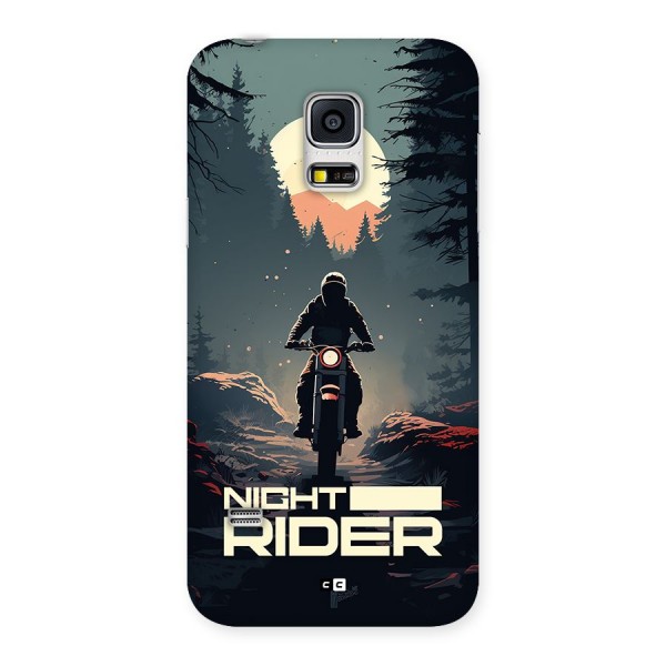 Night Rider Back Case for Galaxy S5 Mini