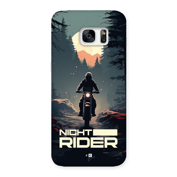 Night Rider Back Case for Galaxy S7 Edge