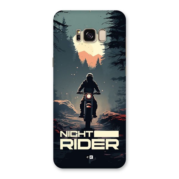 Night Rider Back Case for Galaxy S8 Plus