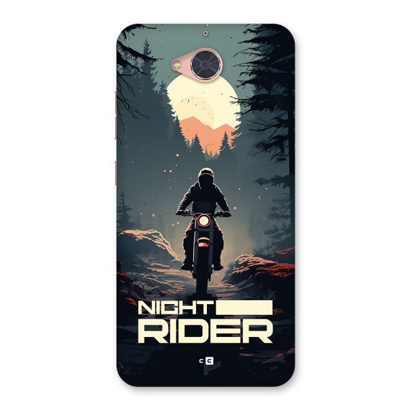 Night Rider Back Case for Gionee S6 Pro