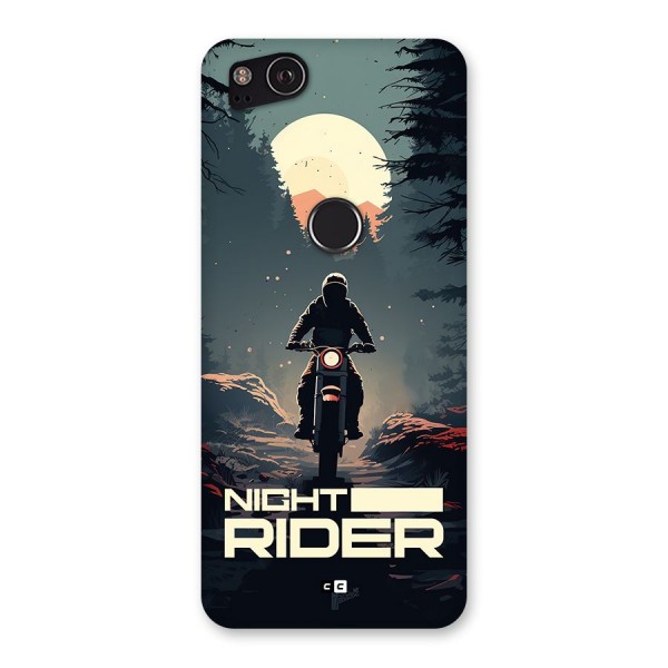 Night Rider Back Case for Google Pixel 2