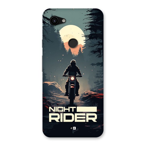 Night Rider Back Case for Google Pixel 3a XL