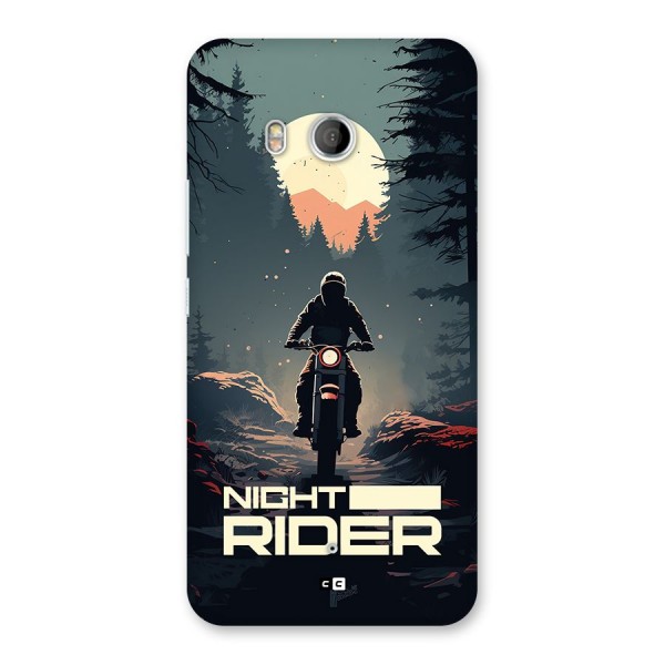 Night Rider Back Case for HTC U11