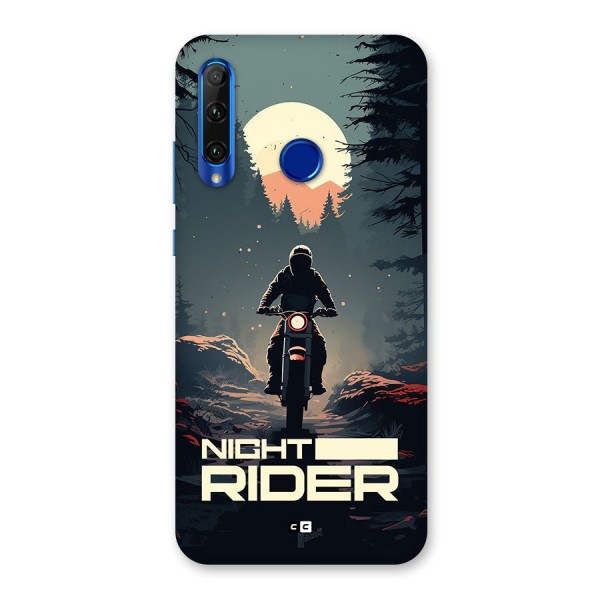 Night Rider Back Case for Honor 20i