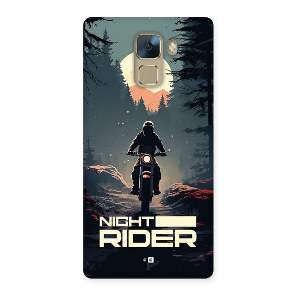 Night Rider Back Case for Honor 7