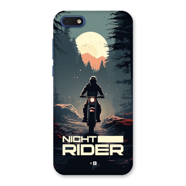 Night Rider Back Case for Honor 7s