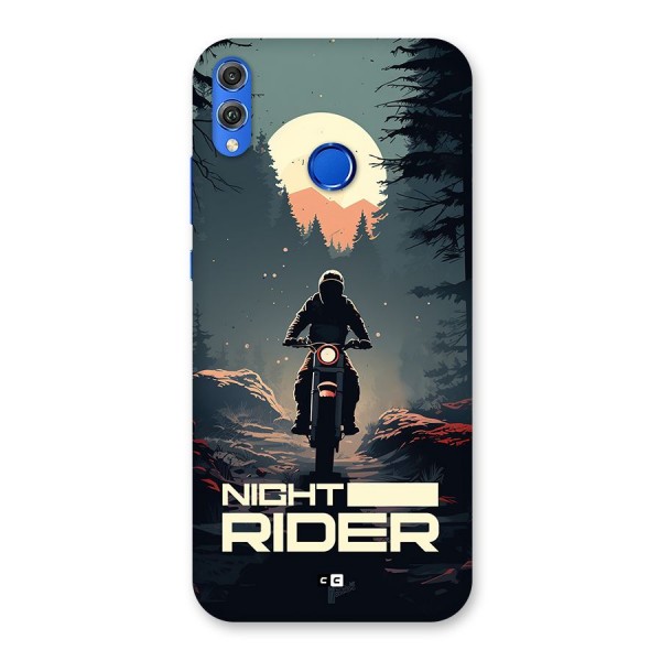 Night Rider Back Case for Honor 8X