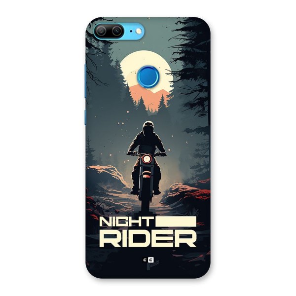 Night Rider Back Case for Honor 9 Lite