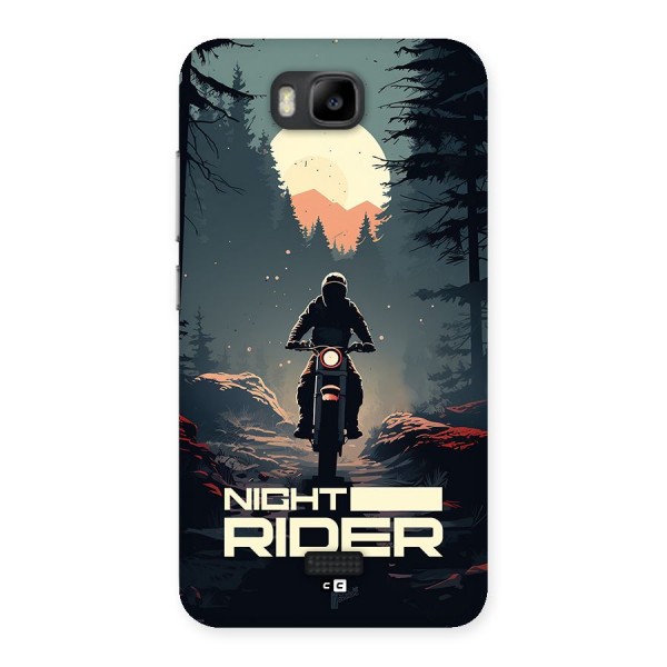 Night Rider Back Case for Honor Bee