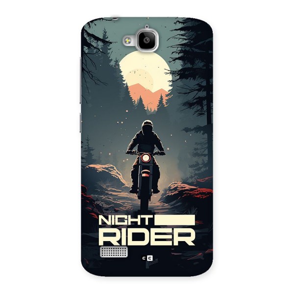 Night Rider Back Case for Honor Holly