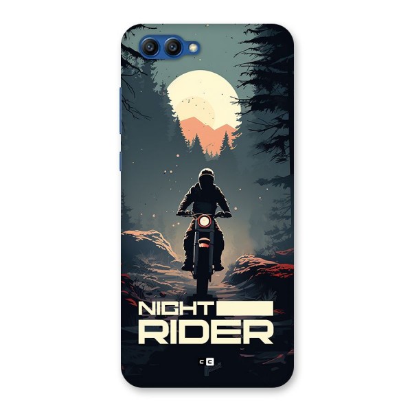 Night Rider Back Case for Honor View 10