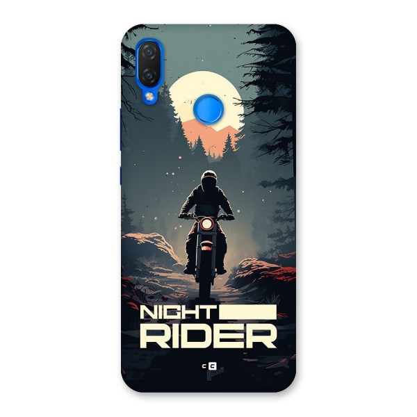 Night Rider Back Case for Huawei Nova 3i