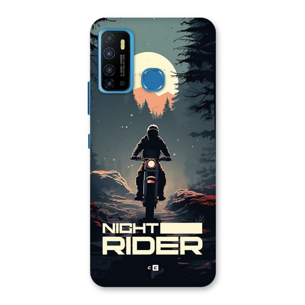 Night Rider Back Case for Infinix Hot 9