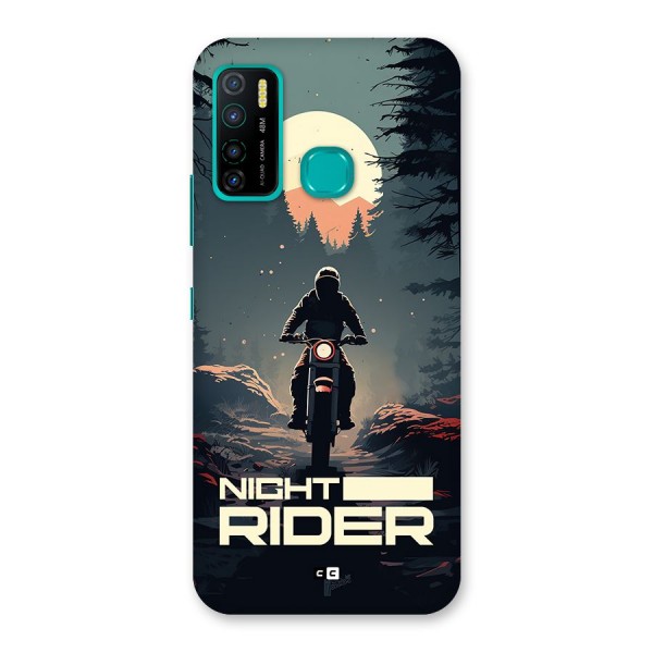 Night Rider Back Case for Infinix Hot 9 Pro