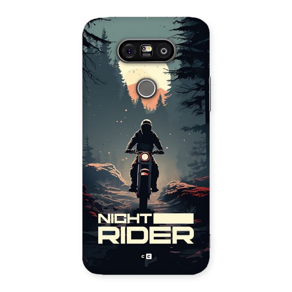 Night Rider Back Case for LG G5