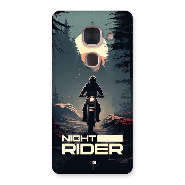 Night Rider Back Case for Le Max 2