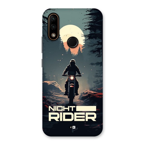 Night Rider Back Case for Lenovo A6 Note