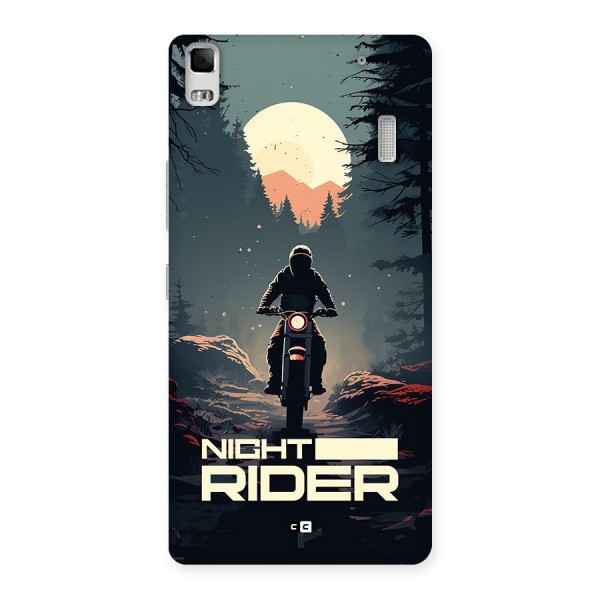 Night Rider Back Case for Lenovo A7000