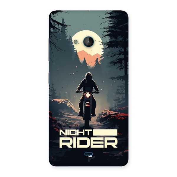 Night Rider Back Case for Lumia 540