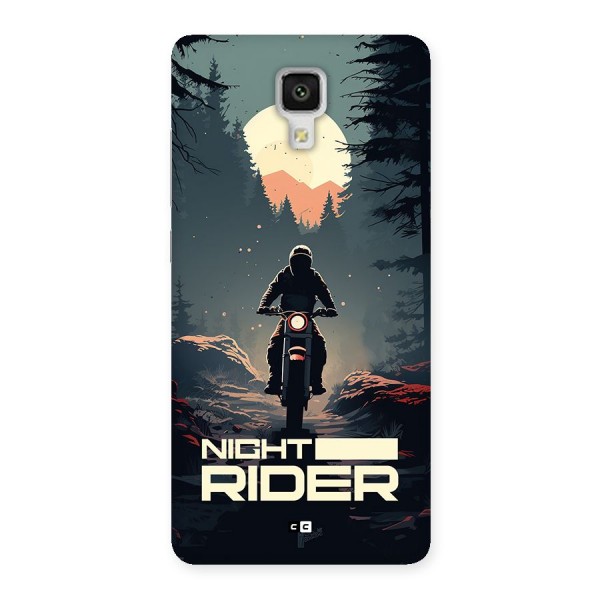 Night Rider Back Case for Mi4