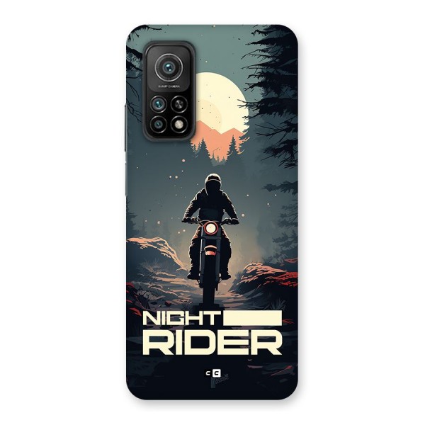 Night Rider Back Case for Mi 10T 5G