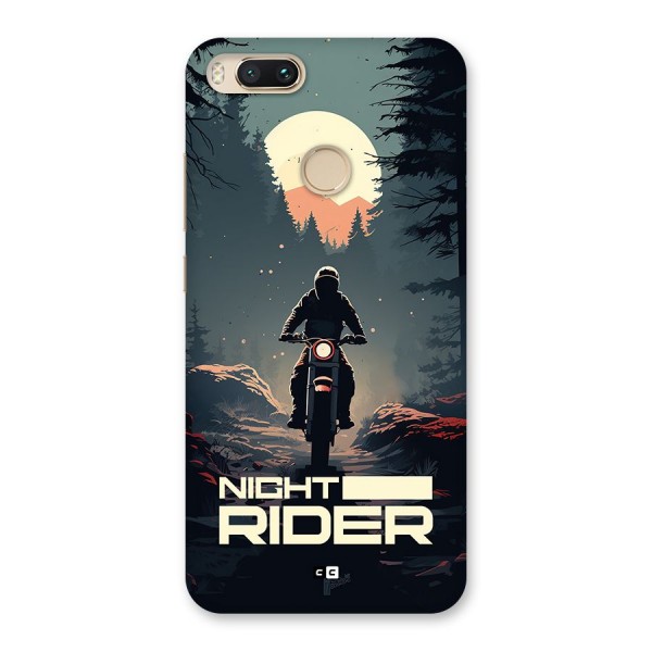 Night Rider Back Case for Mi A1