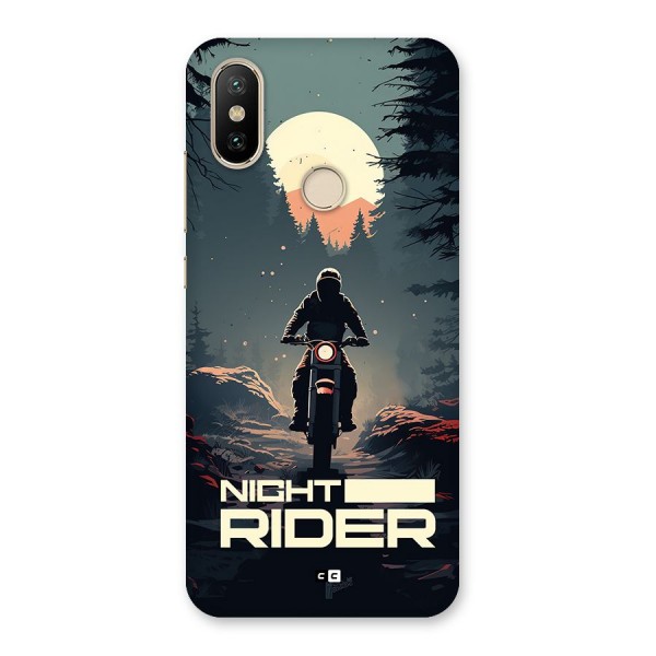 Night Rider Back Case for Mi A2