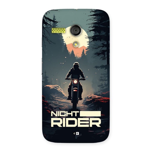 Night Rider Back Case for Moto G