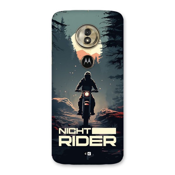 Night Rider Back Case for Moto G6 Play