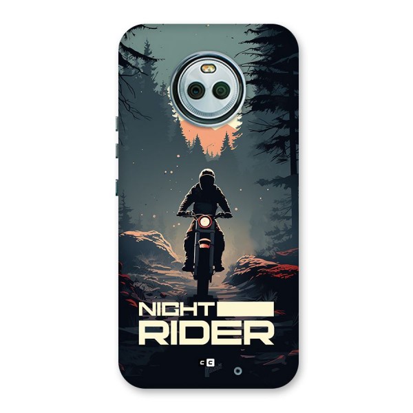 Night Rider Back Case for Moto X4