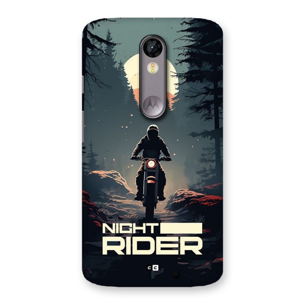 Night Rider Back Case for Moto X Force