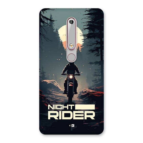 Night Rider Back Case for Nokia 6.1