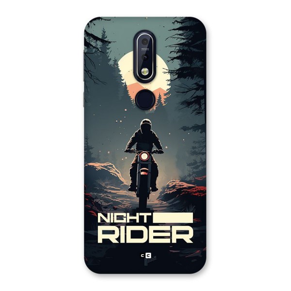 Night Rider Back Case for Nokia 7.1