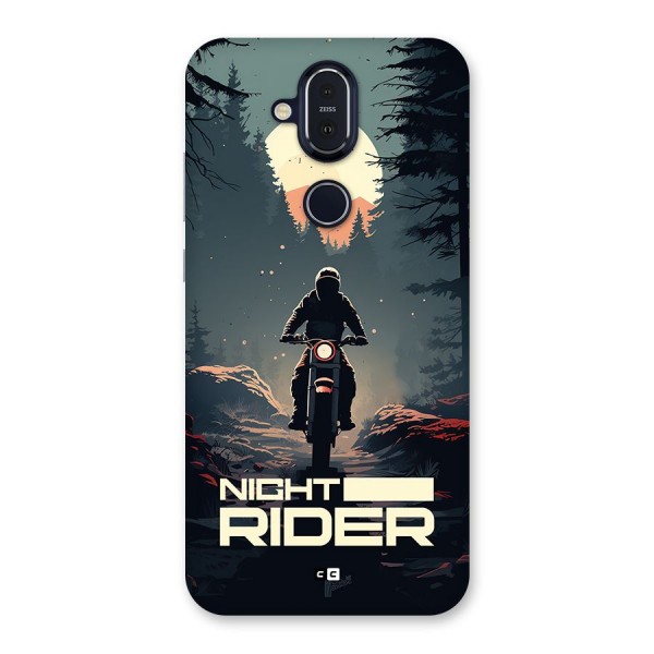 Night Rider Back Case for Nokia 8.1