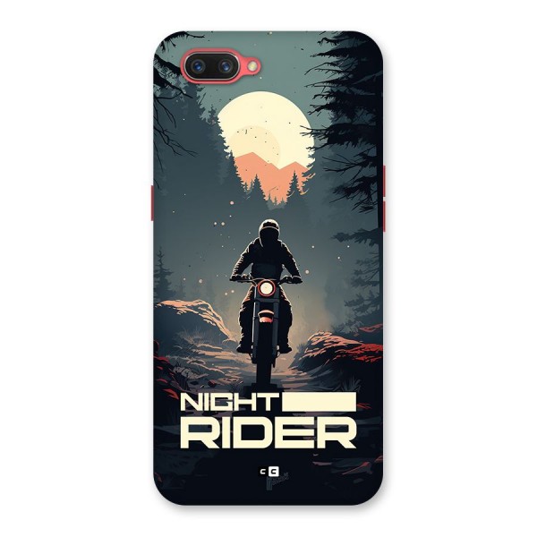 Night Rider Back Case for Oppo A3s