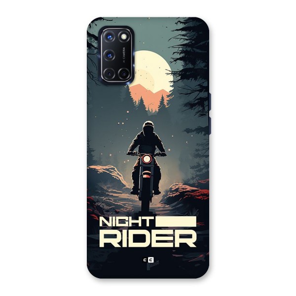 Night Rider Back Case for Oppo A52