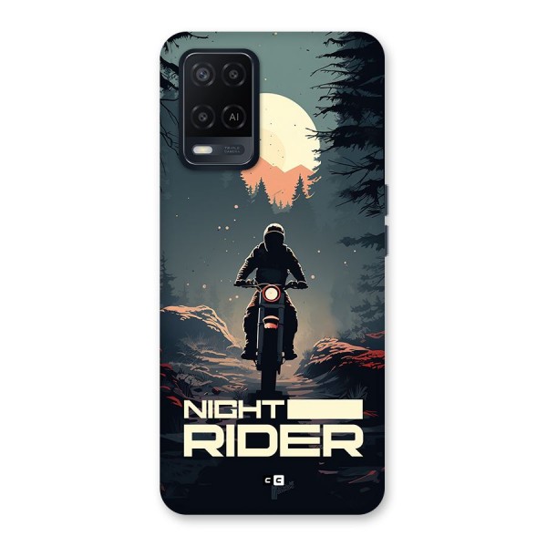 Night Rider Back Case for Oppo A54