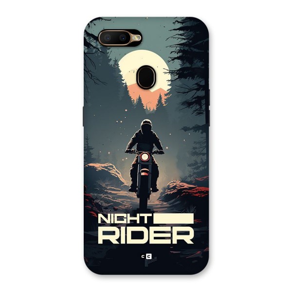 Night Rider Back Case for Oppo A5s