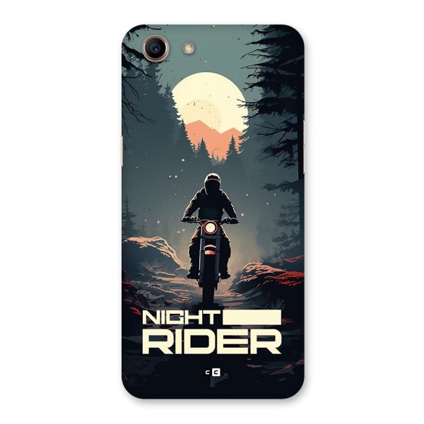 Night Rider Back Case for Oppo A83 (2018)