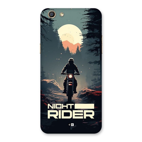 Night Rider Back Case for Oppo F3